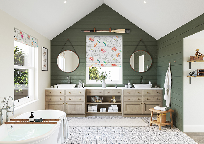 Borneo, Orchid - Twist&Fit Roman Blind - Image 8